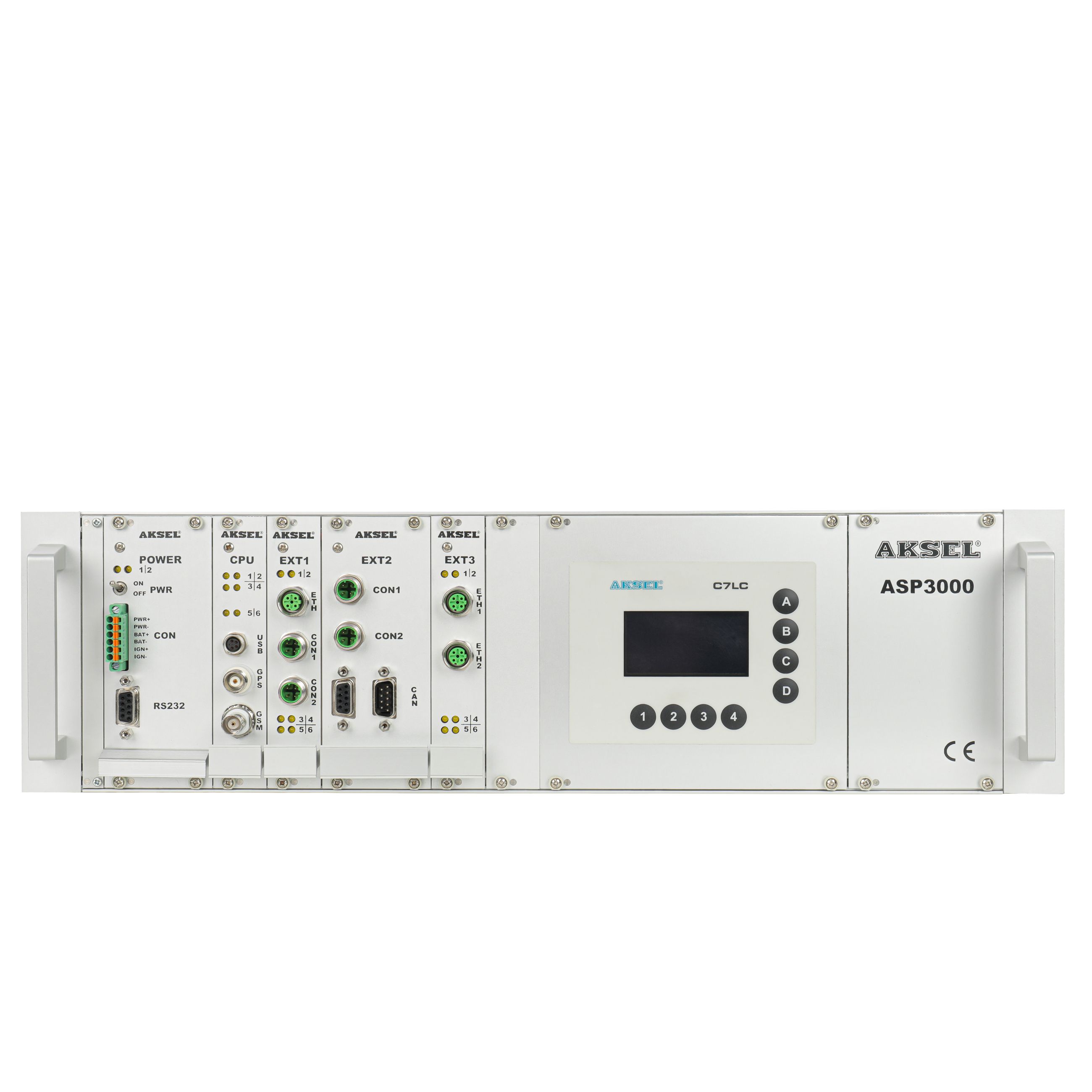 ASP3000 – central telematics module for rail vehicles