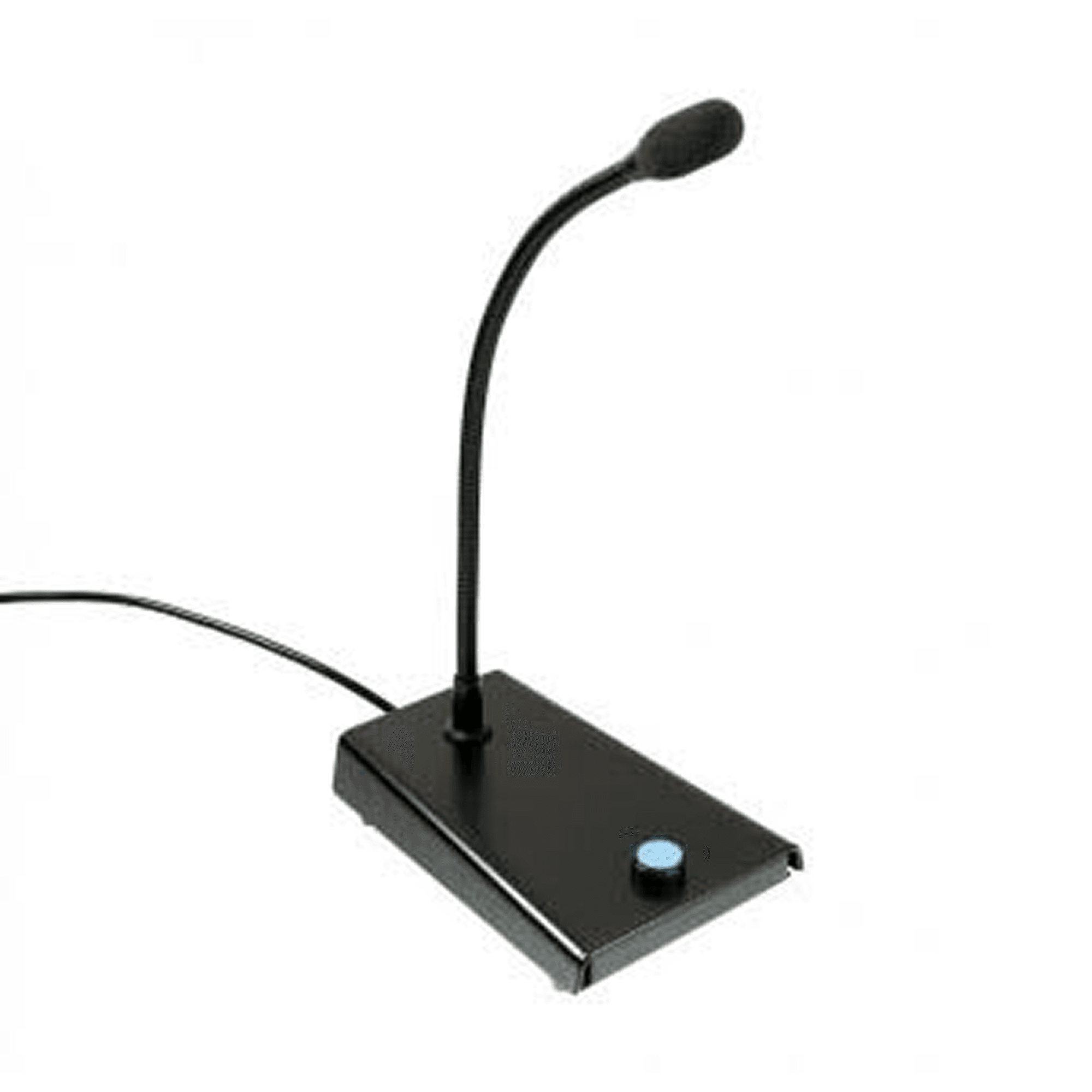 PS12 USB gooseneck desktop microphone 1 button (Gamecontroller HID), 6401-002-002-41, pei tel Communications