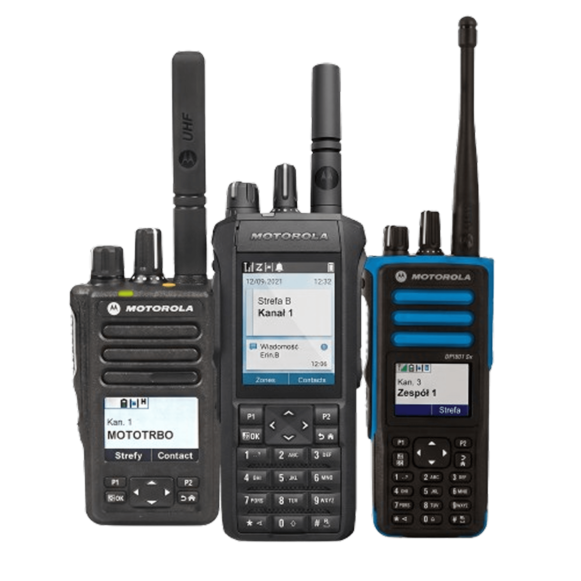 Radiotelefony przenośne DMR