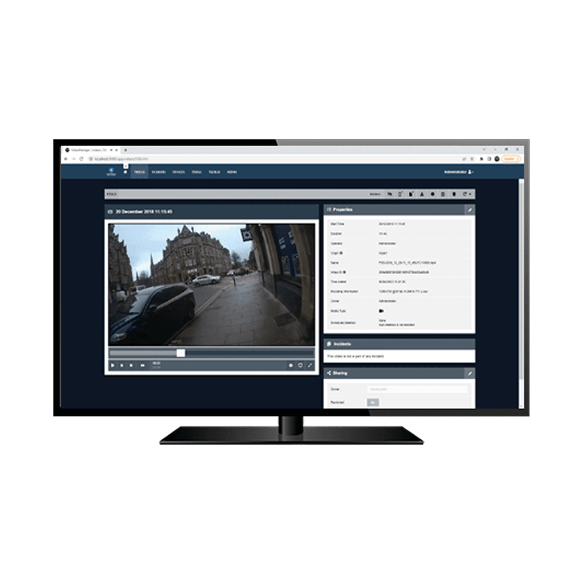 Motorola Solutions VideoManager software  