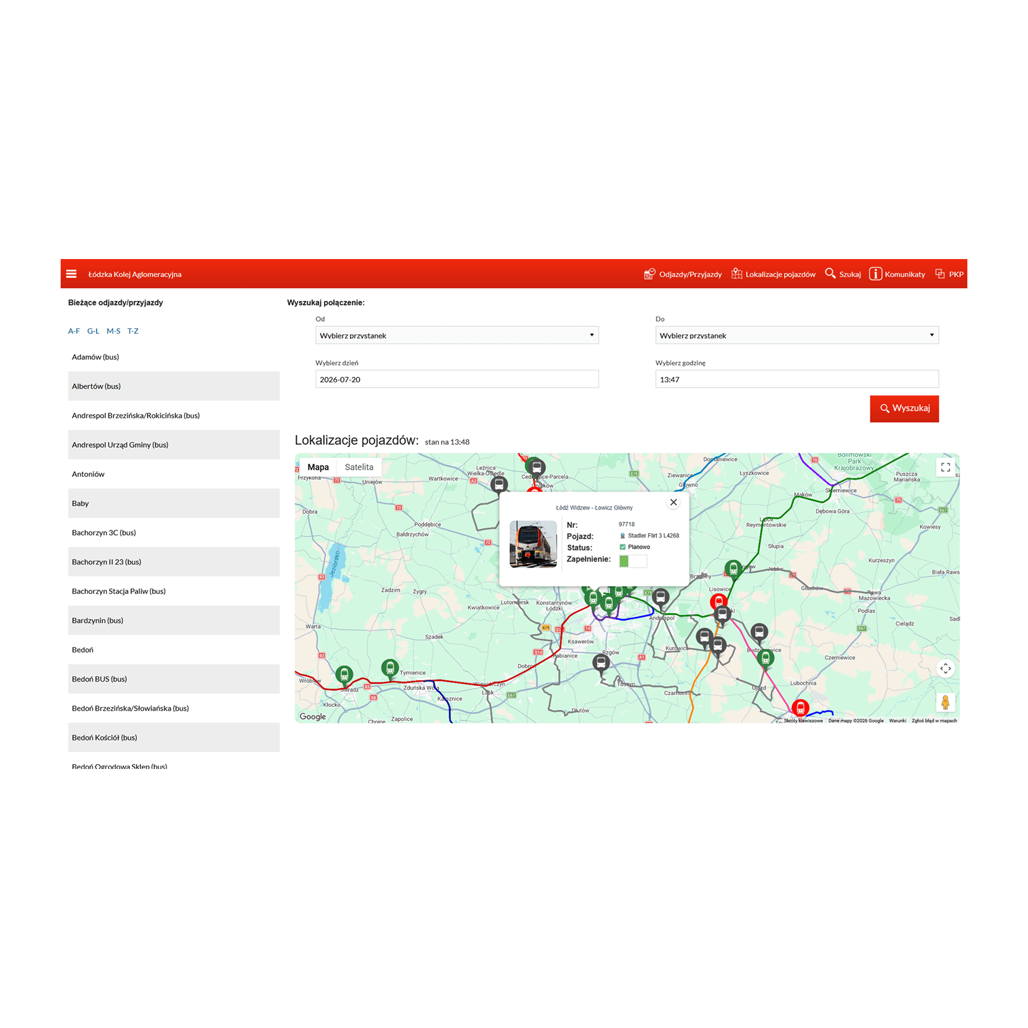 Infoportal – system informacji pasażerskiej online