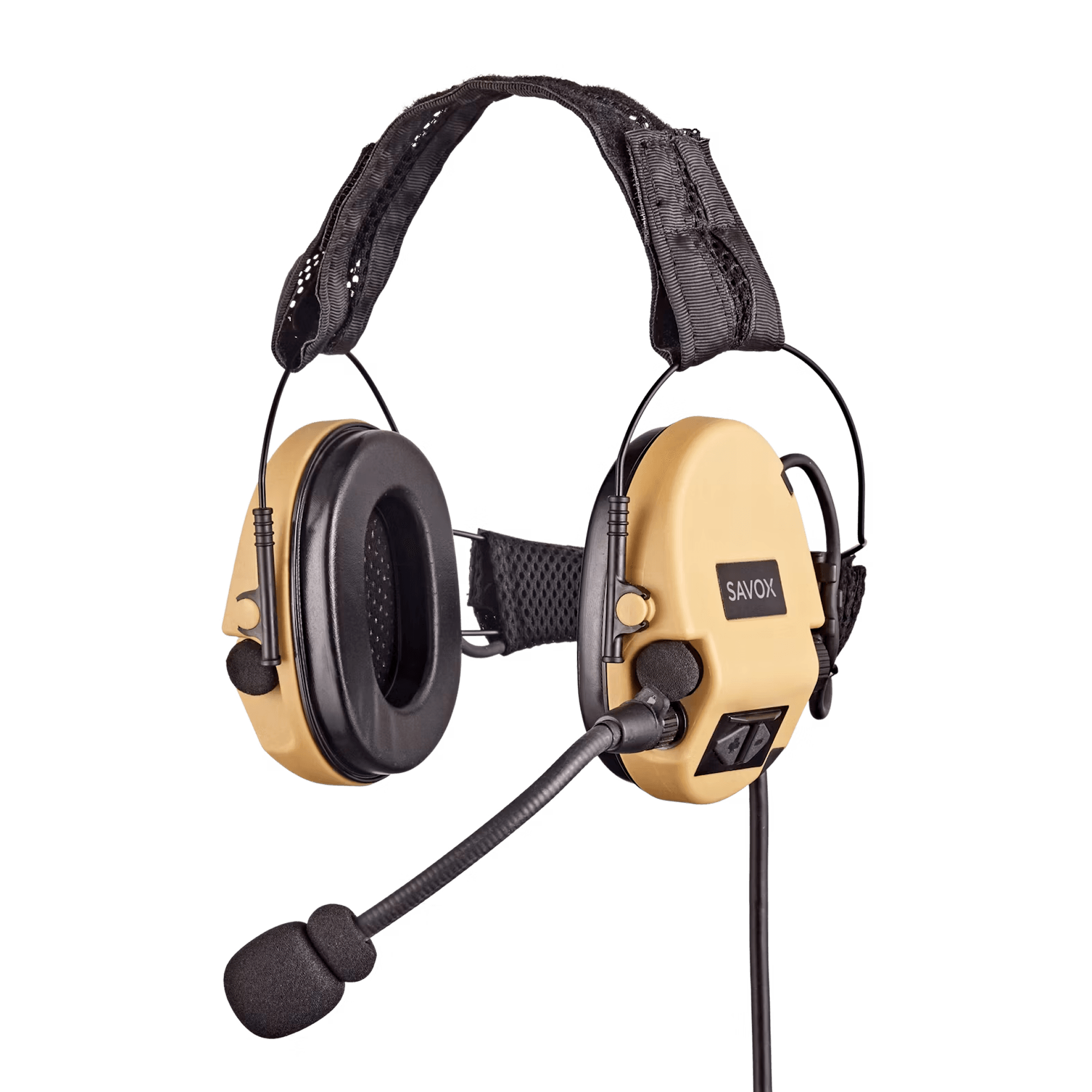 Tactical over-the-ear headset, Noise-COM 200 Neck band, Savox