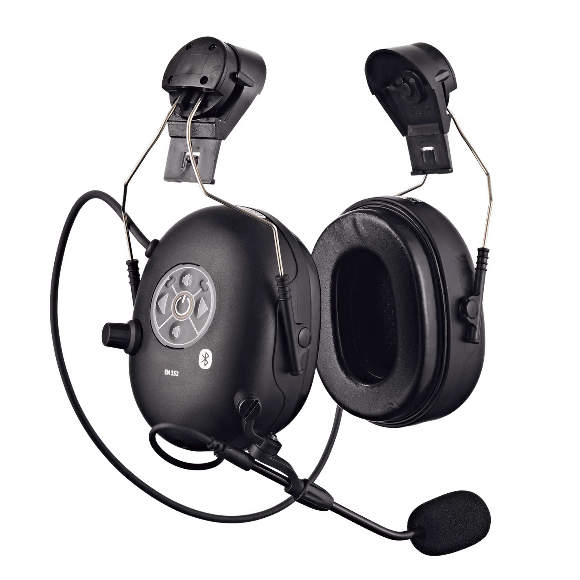 Bluetooth and level dependent hearing protector, Noise-COM 500XP Cap, Savox