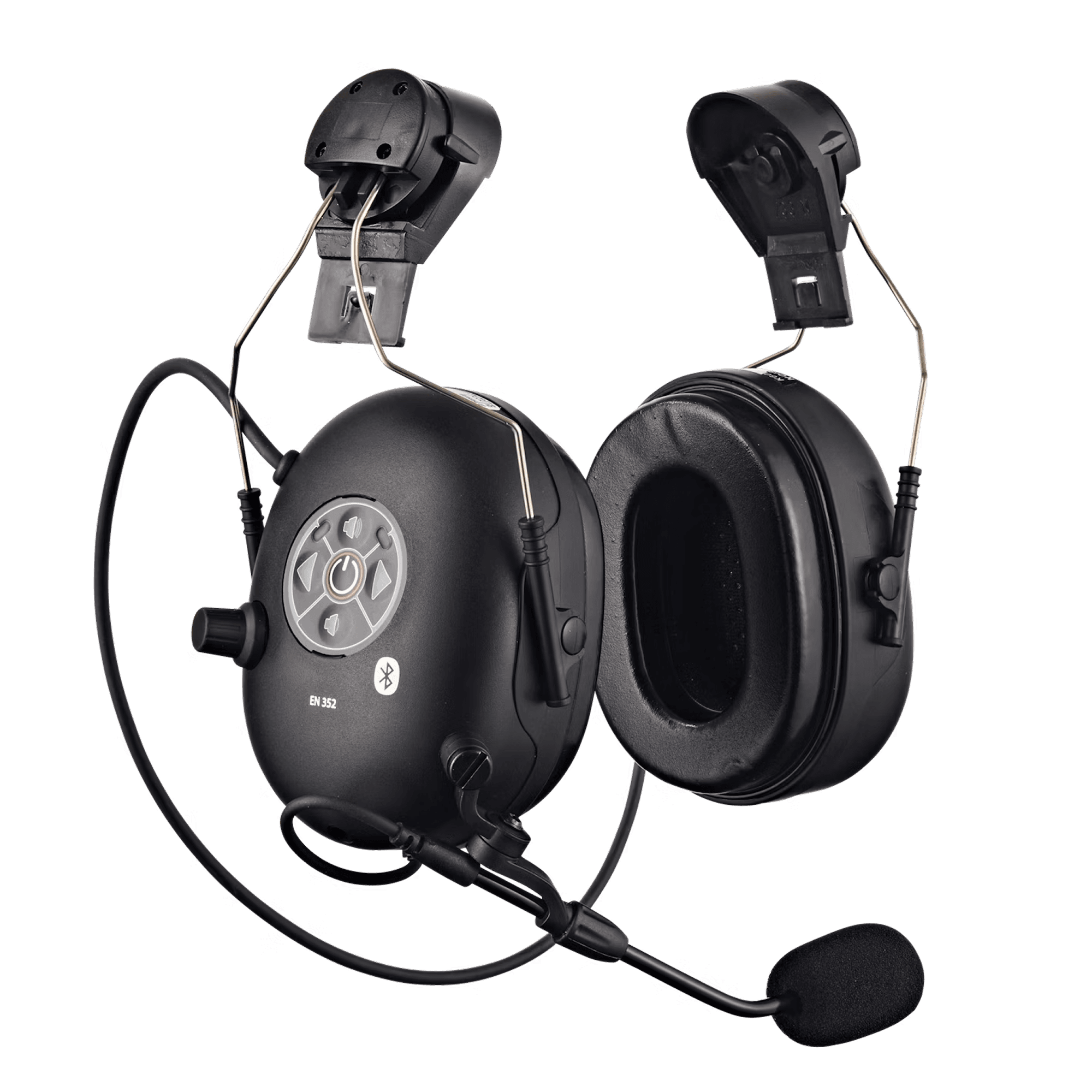 Double Bluetooth and level dependent hearing protector, Noise-COM 520XP Cap, Savox