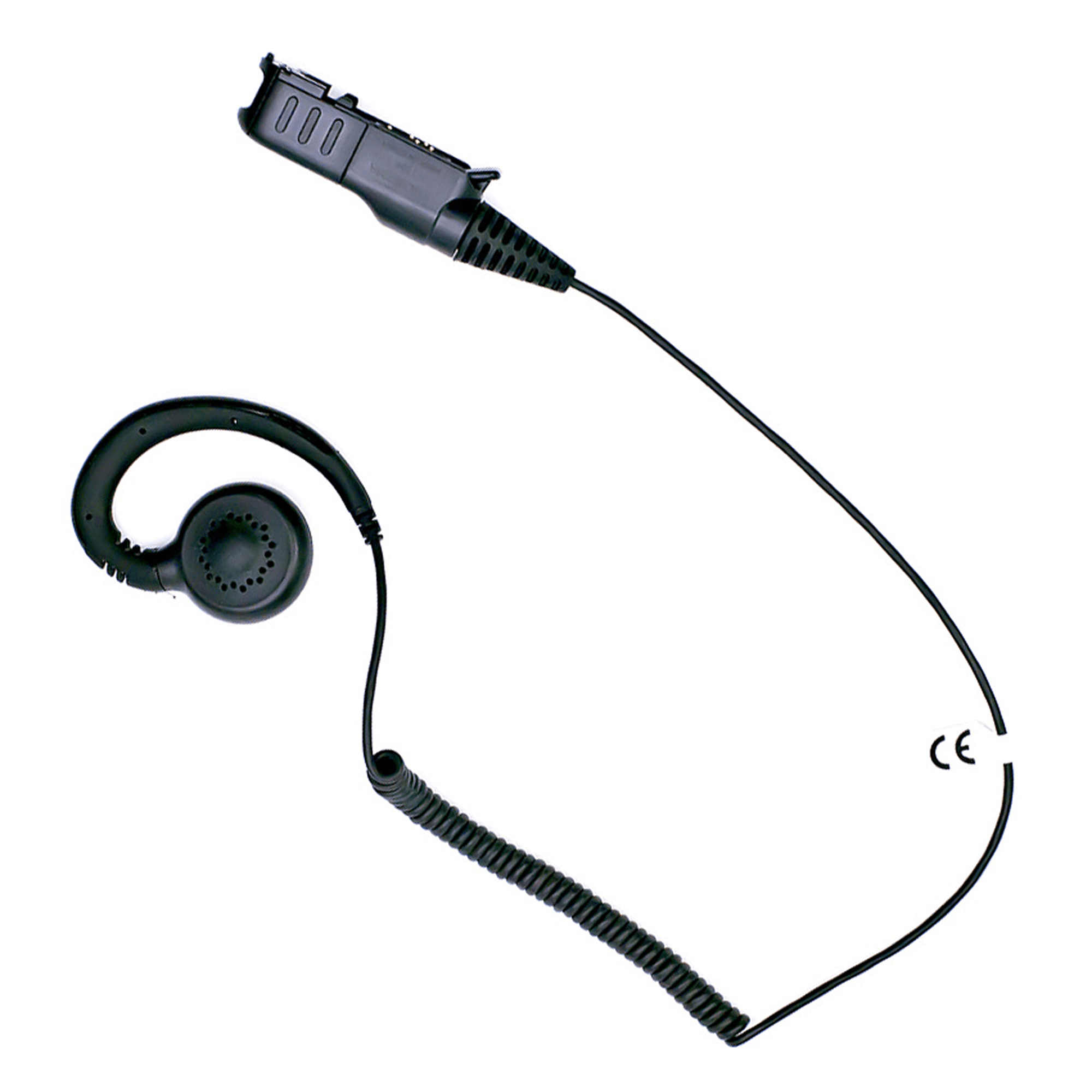 Mag One Swivel Earpiece with In-Line Microphone and PTT, PMLN5728A, Motorola Solutions