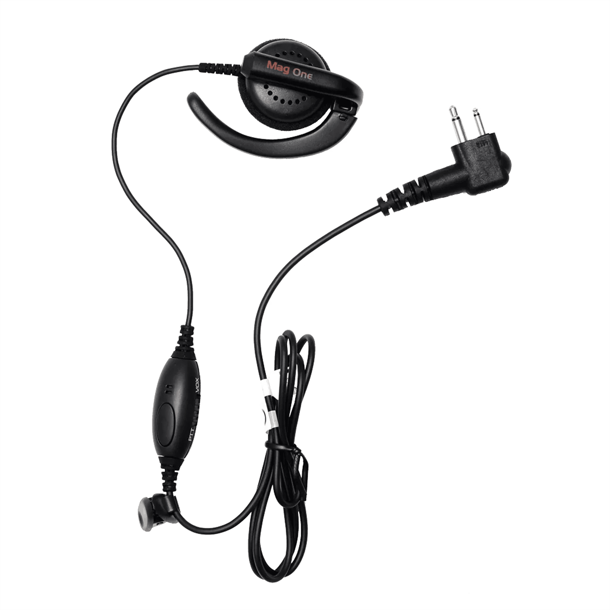 2-Wire Surveillance Kit with Translucent Tube Black, PMLN6530A, Motorola Solutions