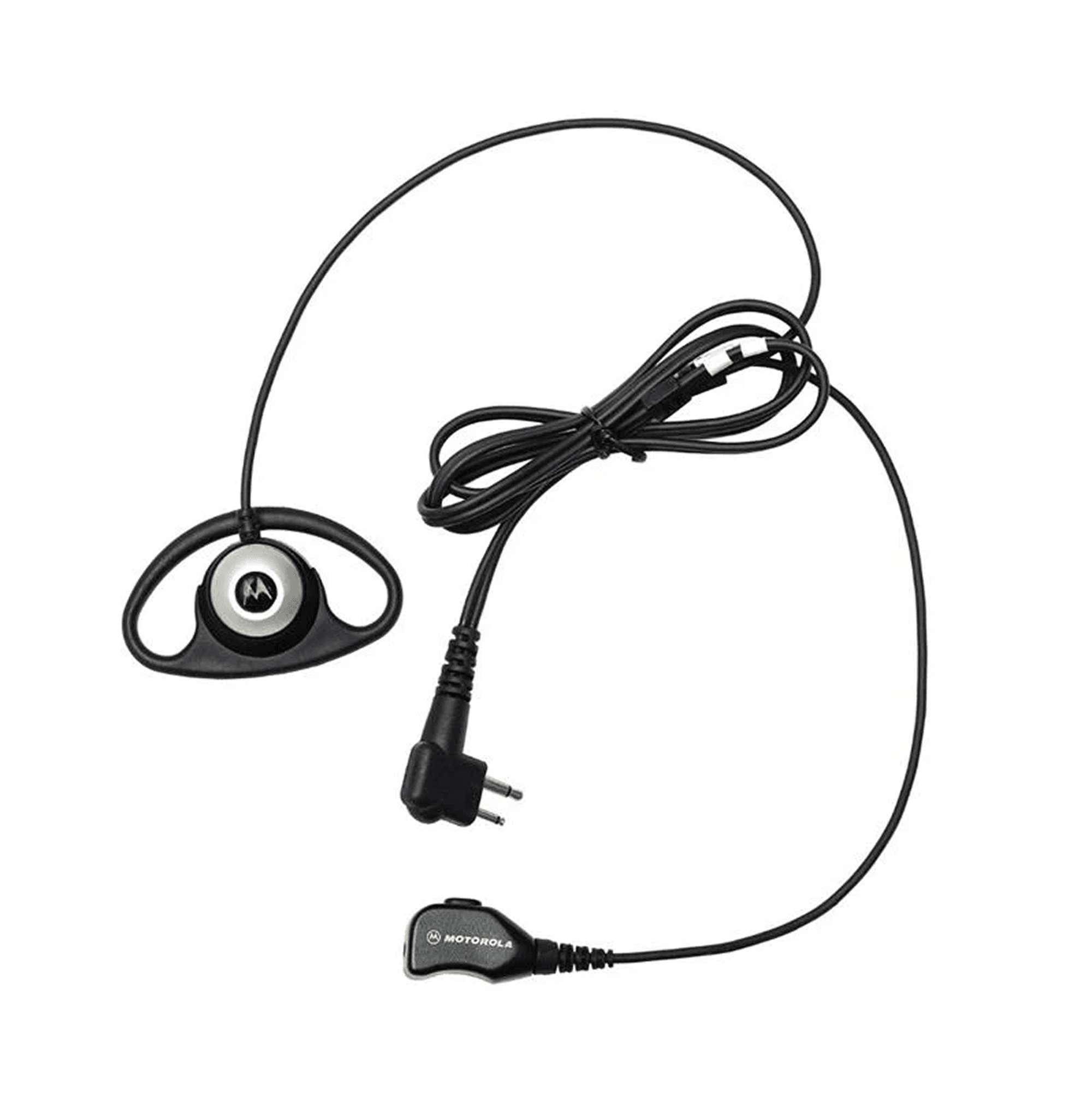D-Style Earpiece with In-Line Microphone and PTT, PMLN6535, Motorola Solutions