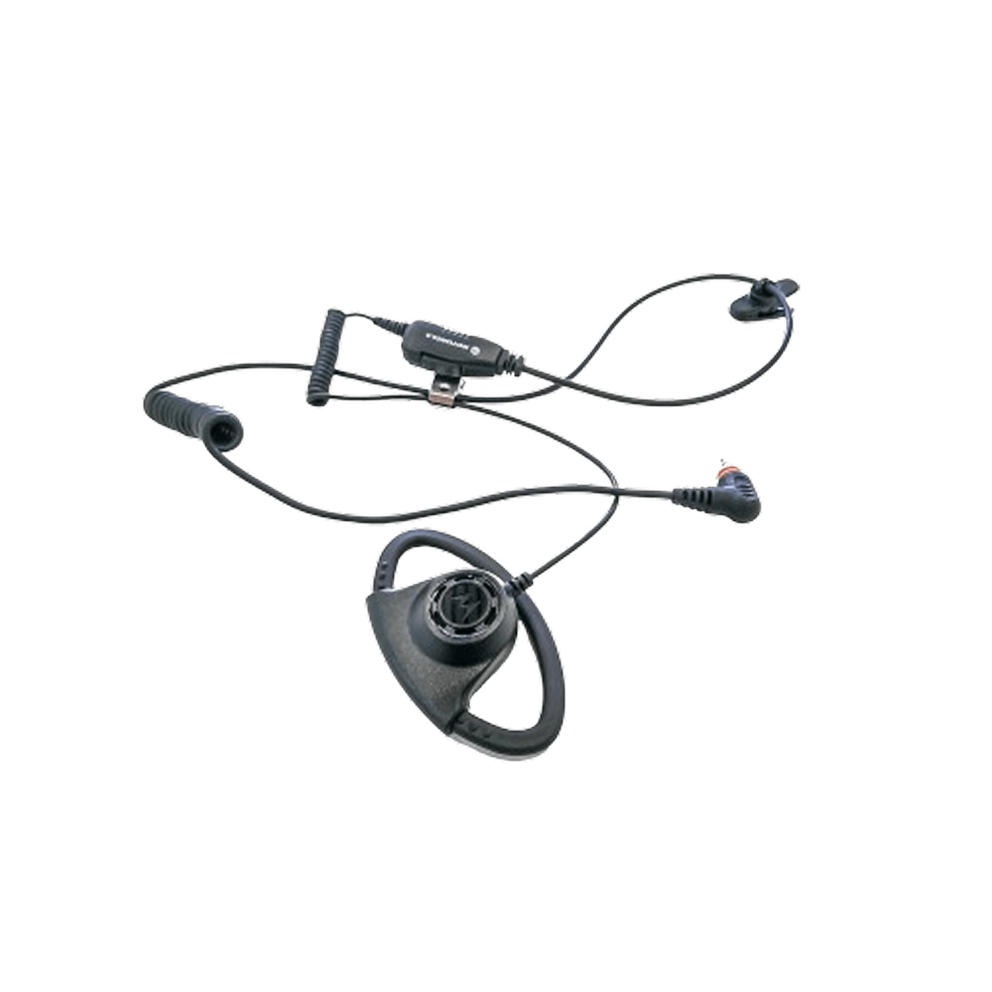 Adjustable earpiece with inline microphone and PTT, PMLN7159, Motorola Solutions