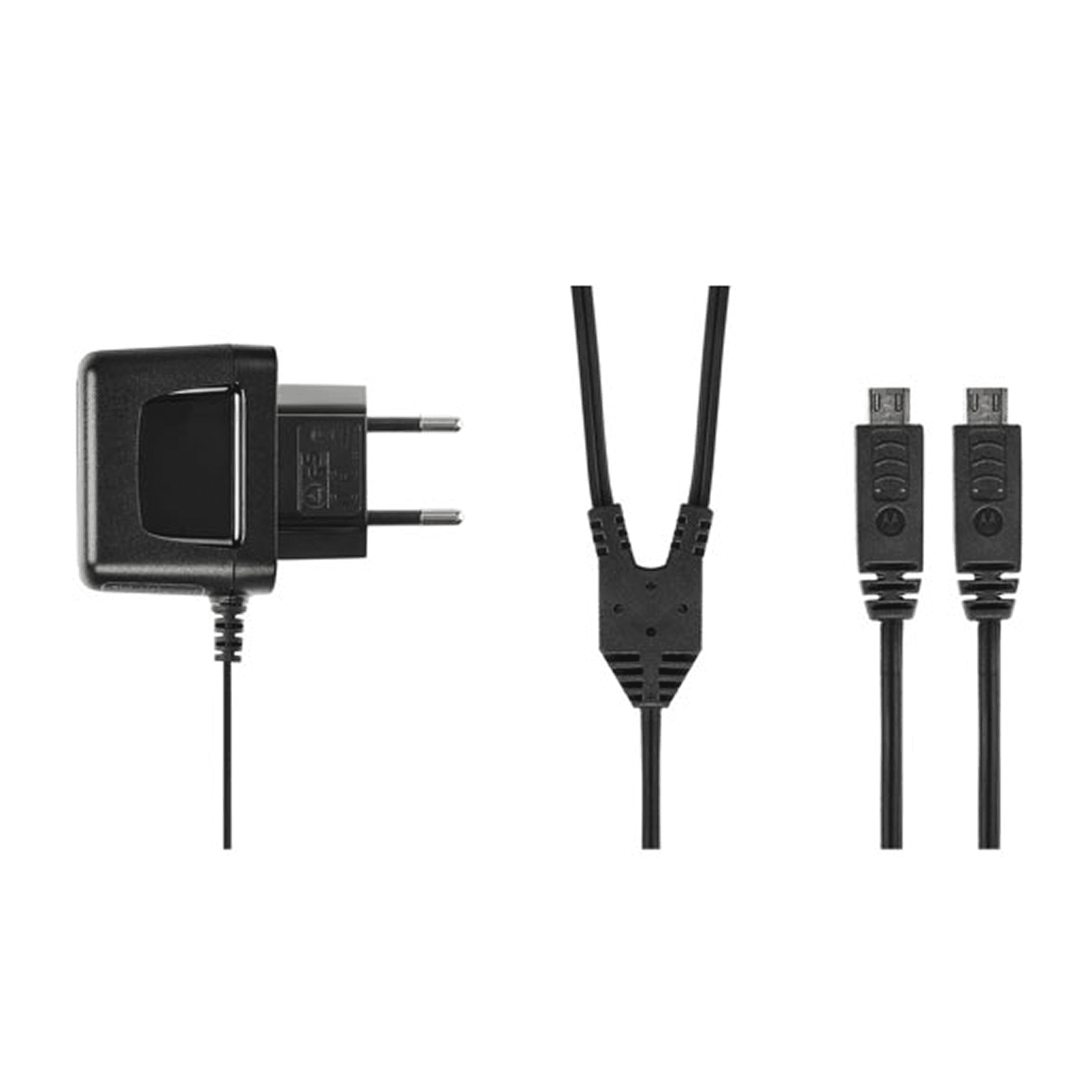 USB charger with dual Y-cable Motorola PMPN4152AR, Motorola Solutions