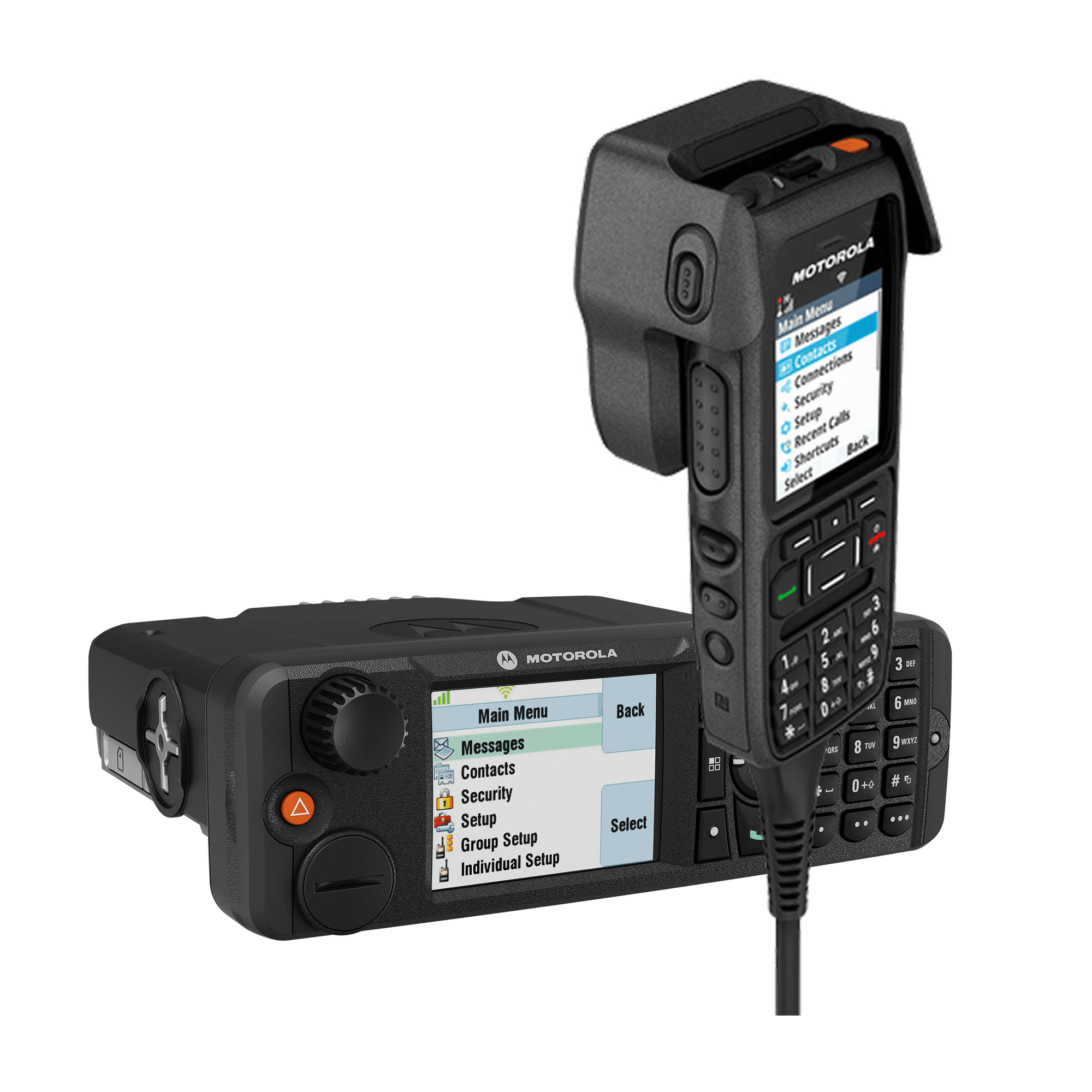 Mobile TETRA Radios