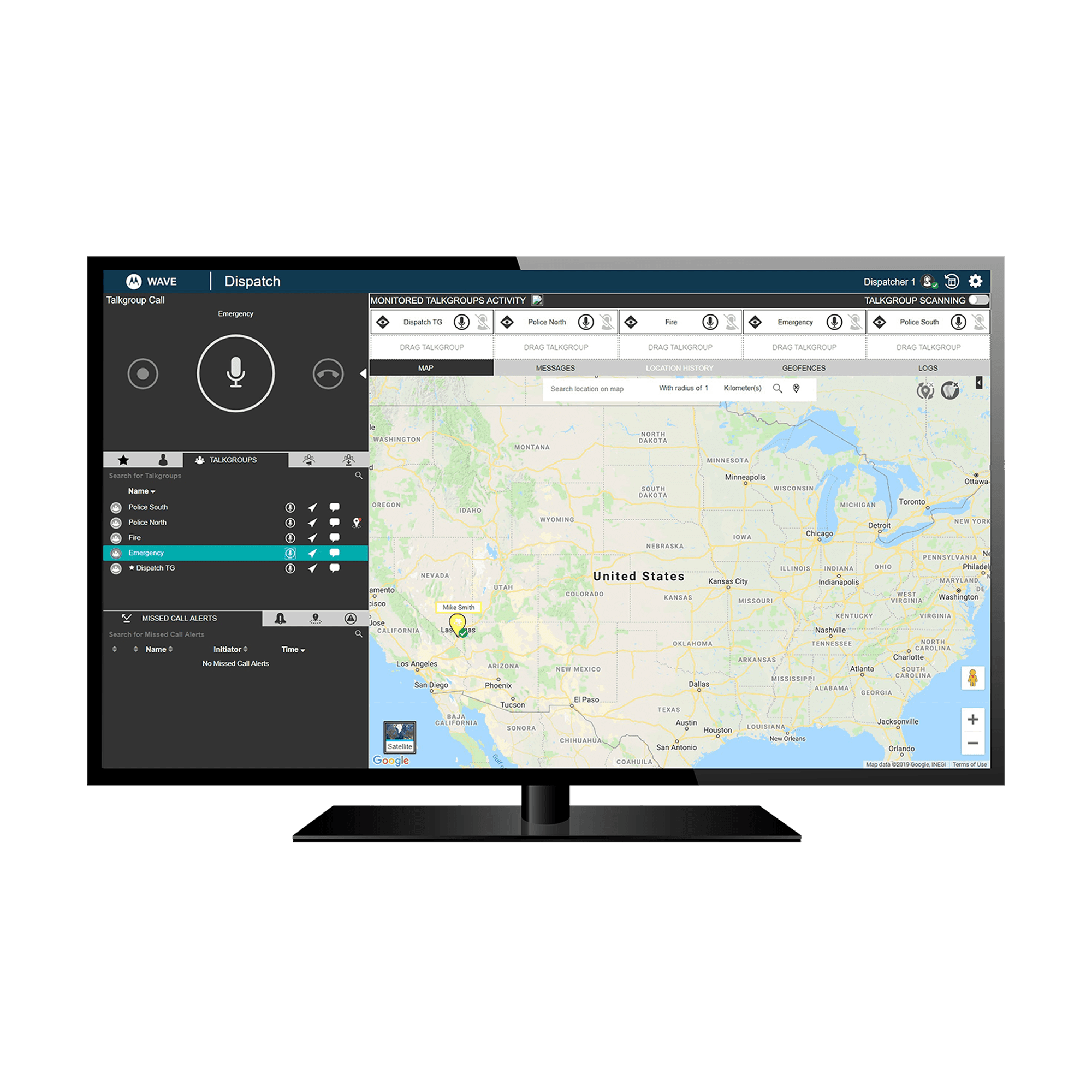 WAVE PTX Dispatch Application Software, Motorola Solutions  