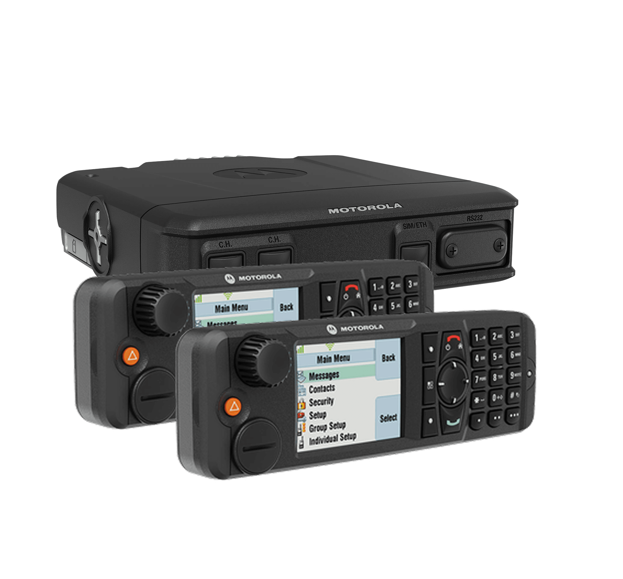 MXM600 Dual Remote TETRA Mobile Radio, Motorola Solutions