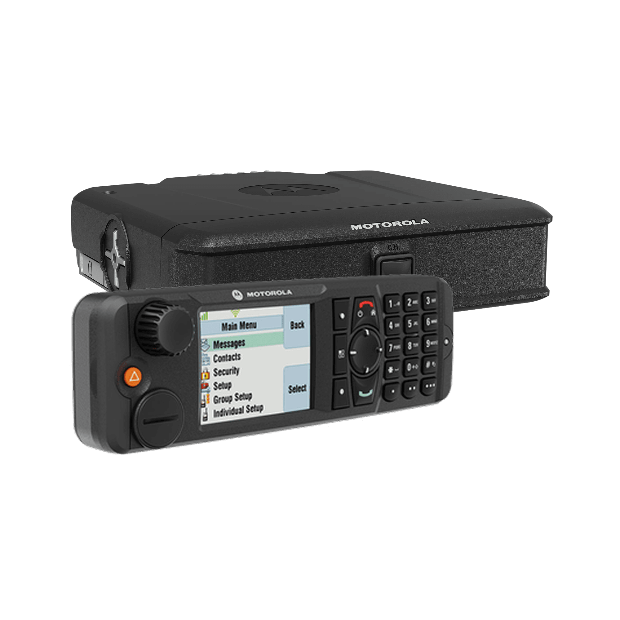 Radiotelefon przewoźny TETRA MXM600 Single Remote, Motorola Solutions
