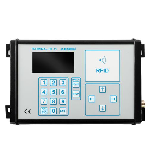 RF11 – system information display with RFID reader for rail vehicles