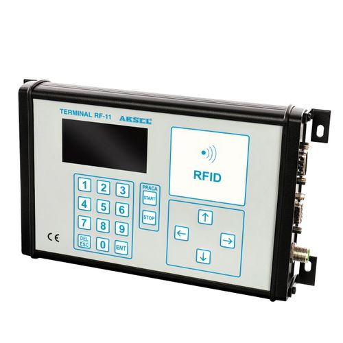 RF11 – system information display with RFID reader for rail vehicles