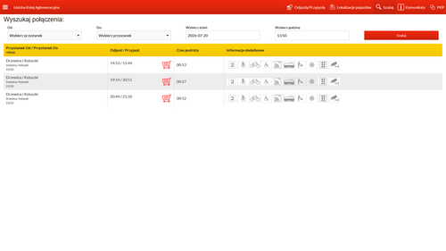 Infoportal – online passenger information system