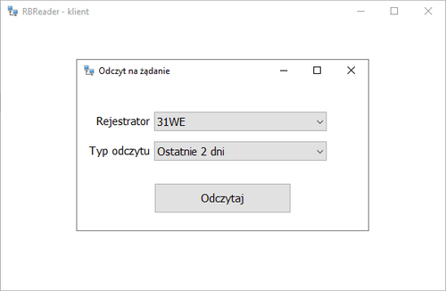 RBReader – remote data download system for DEUTA REDBOX recorders