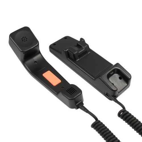 Mikrotelefon HA11 EVO z uchwytem A10 i przyciskiem PTT, 6511-002-002-51, pei tel Communications