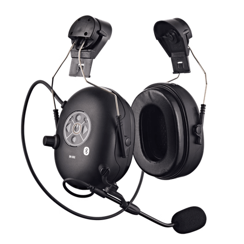Bluetooth and level dependent hearing protector, Noise-COM 500XP Cap, Savox
