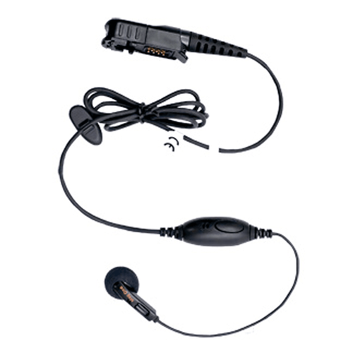 Mag One Earbud with In-Line Microphone and PTT, PMLN5733A, Motorola Solutions