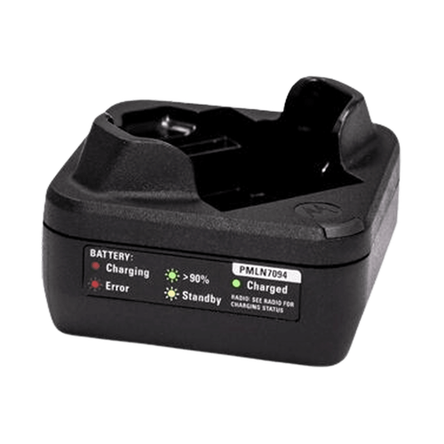 Single-unit rapid rate charger 5V/1A Euro plug, PMLN7110, Motorola Solutions
