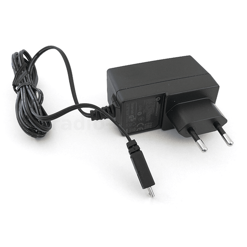 Micro USB 5W 100-240V wall charger Euro plug, PS000042A12, Motorola Solutions