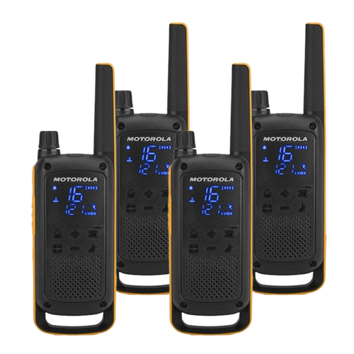 Talkabout T82 Extreme Quad Portable Radio (4-Pack), Motorola Solutions  